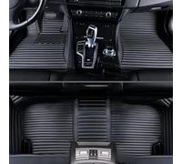 HYLGY Leather Car Floor Mats for KIA EV6 2021 2022 2023 2024 2025 (RHD), Full Covered Auto Foot Carpets Non-Slip Durable, All Weather Waterproof Floor Liners