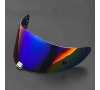 HYLGY Motorcycle Helmet Visor Replacement for HJC Lens Rpha11 Rpha70 Venom Clown 1/2/3/4, Face Shield UV-Protected, Tinted Anti-Scratch Visor Replacement,normal-A Gradient Blue
