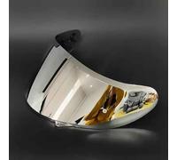 HYLGY Motorcycle Helmet Visor Replacement for MT-V-12 Thunder 3 3SV Stinger, Face Shield UV-Protected, Tinted Anti-Scratch Visor Replacement,normal-D Silver