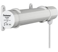 Hylite Hht010 45W 1Ft Low Energy Tubular Heater Small Eco Tube Ip55 With 1M Cable - White