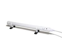 Hylite HHT210 Tubular Heater with Built-In Thermostat 120W Slimline 1m Long - White