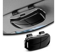 HYLLYP 1 Pack Car Glasses Holder Suitable for Dacia Bigster ab 2025, Visor Sunglasses Case Interior Storage Box Professional Magnetic Eyewear Organizer Black