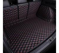 HYLLYP 1 Piece Boot Liner Fit for Peugeot 5008 II 2016-2020（Seven-seater car） Car Boot Mat Waterproof Faux Leather Durable Luggage Protector Non Slip Trunk Liner Heavy Duty Cargo Mat,D