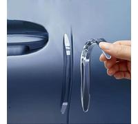 HYLLYP 6Pcs Car Door Edge Protector Suitable for Honda HR-V 2021-2025,Door Guard Collision Avoidance Flexible Bumper Strips Transparent Scratch Guard, transparent