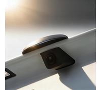 HYLLYP Car Backup Camera Cove for VW Tayron L 2025, Waterproof Car Rearview Sun Rain Guard Easy To Install,Black