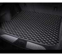 HYLLYP Car Boot Liner for Ford Kuga (CX482) Titanium/X/St Line 2019-2023 2024 2025, Boot Liner Mats Anti-Scratch Anti-Slip Cargo Carpet Protective Mat Accessories,Black rice noodles