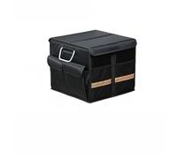 HYLLYP Car Boot Organiser for Ford Ranger T9 2023 2024 Raptor Wildtrak XLT, Collapsible Multi Compartment Organizer, Robust, Oxford, Non Slip Bottom(40L),Black