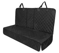 HYLLYP Dog Car Seat Cover for Audi e-tron GT, Waterproof & Scratch Proof & Nonslip Backseat Protector for Pets, Easy To Clean（ Black ）