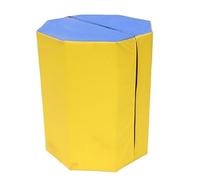 HYLMF Gymnastics Octagon Skill Shape Tumbling Mat/Octagon Tumbler Skill Shape Trainer/Somersault Backbend Trainer For Kids Balance Fitness(Size:50x50x60cm)