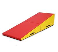 HYLMF Incline Gymnastic Mat,Gymnastics Tumbling Mats For Gymnastic, Martial,Cheerleading,Dance Yoga Stretch Training Practice,Kids,Adult(Size:200 * 70 * 45/5cm)