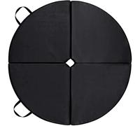 HYLMF Pole Dance Mat/Fitness Exercise Pole Dance Crash Mat/Workout Gym Padding/Home Yoga Pilates Gymnastics Exercise Floor Cushion-Black(Extra Thick 30/50mm)(Size:120x5cm)