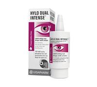 Hylo Dual Intense - Eye Drops for Long-Lasting, Intensive Lubrication and Instant Relief for Itchy, Burning Sensation and Severe Dry Eyes - Preservative Free - 225 Measured Doses