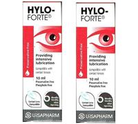 Hylo-Forte Lubricating Eye drops 10ml - Pack of 2