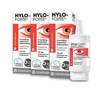 HYLO Forte - Triple Pack - Preservative Free Lubricating Eye Drops - for Treatment of Severe and Persistant Dry Eyes - 3x10ml