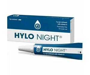 Hylo Night Vitamin A Eye Ointment Preservative Free 5g- TWO Packs