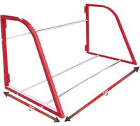 HyLoft Model 01012 Tire-Loft Multi Tire Storage System, 48-Inch wide by 36-Inch Deep,Red