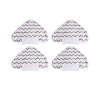 Hylotele 4 Pack Triangle Microfiber Mop Pads Replacement for Shark Lift-Away Pro & Genius Steam Pocket Mop S3973 Washable Mopping Cloth Accessories Mop Pads for Shark S3973