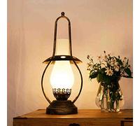HYLR Chinese style Retro table lamp Old style Kerosene lamp Horse lamp modeling bedroom Study desk lamp Decorative lamps desk lamp