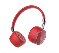 HYLR HiFi Noise Cancelling Foldable Headphones, Bluetooth Wireless Headphones Over Ear, Stereo Sound Deep Bass, Protein Earpads Lightweight for Travel Work Airplane TV PC Cellphone