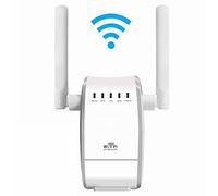 HYLR WiFi Boosters,WiFi Range Extender, Mini WiFi Extender/WiFi Repeater/Internet Signal Booster with External 2 Antennas, Access Point/Extends WiFi to Smart Home Devices Easy Setup