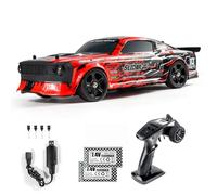 Hylukon 1:14 Scale Remote Control Drift with 2.4 GHz 35km/h High-Speed 4WD Electric RC390 Strong Magnetic Motor and LED Lights for Teens Adults