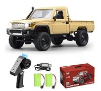 Hylukon Remote Control Car, 1:12 Scale RC Off-Road Pickup for Teens Adults,4WD RC Trucks 2.4Ghz Rechargeable Remote Control Rock Crawler Car Toy with Controllable Headlights