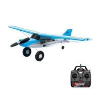 Hylukon Remote Control Plane, 2.4G 4CH Brushless Remote Control Airplane with Lights Self-balancing 6-Axis Gyro RC Airplane EPP Foam Cross-country RC Plane Aerobatics Toy for Adults