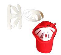 HYMAIPROSPERITY 12Pcs Stable Baseball Hat Crown Inserts Keep Organized Compact Hat Shaper Anti-collision Flexible Tabletop Hat Shaper for Home Shop Caps