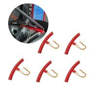 HYMAIPROSPERITY 5Pcs Useful Car Tire Changer Guard Durable Tire Changing Saver Tool Avoid Scuffs Tyre Wheel Changing Tire Changer Mount Guard for Cars (Red)