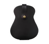 HYMAIPROSPERITY One Piece Durable Pu Leather Guitar Pick Case Useful Leather Keyring Guitar Pick Display Fashionable Guitar Picks Keychain for Guitar Picks