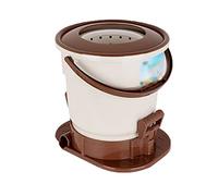 HYMART Handish-Cured Manual Clothing Spin Dryers, Portable Mini Washing Machine Easy To Use for Camping Camping Not Suitable Camping,Brown