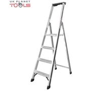 Hymer 7002604 Blackline 4 Tread Platform Step Ladder