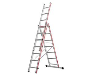 Hymer Combination Ladder - 3X7 Rung - Made In Germany