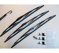 HYMER Wiper Blades WITH WASHER JETS. B595 544 588 B595 B564 B574 B690 B595 B694 654 B690 704 +many more,Suit all hymers a and B with Triple wiper blade systems.