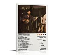 Hymnal of A Troubled Man's Mind-Oliver Anthony Waterproof Canvas Poster Anti-fingerprint Wear-resistant Decorative Painting Long-lasting And Durable Suitable for Entrance CorridorFrame-style08x12inch(