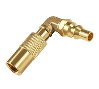 Hymnorq 1/4 Inch RV Quick Connect Adapter, Low Pressure 90 Degree Elbow Conversion Fitting for Blackstone 17 Inch and 22 Inch Propane Gas Tabletop Camping Grill