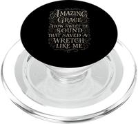 Hymns - Amazing Grace How Sweet The Sound - Christian Faith PopSockets PopGrip for MagSafe