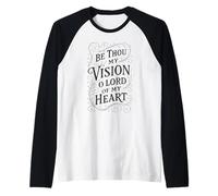 Hymns - Be Thou My Vision - Christian Bible Verse Religious Raglan Baseball Tee