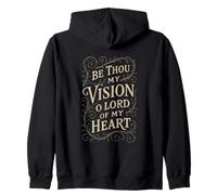Hymns - Be Thou My Vision - Christian Bible Verse Religious Zip Hoodie