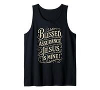 Hymns - Blessed Assurance Jesus is Mine - Vintage Christian Tank Top
