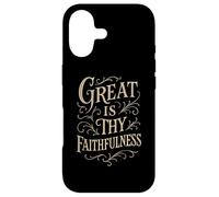 Hymns - Great is Thy Faithfulness - Christian Praise Worship Case for iPhone 17