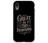 Hymns - Great is Thy Faithfulness - Christian Praise Worship Case for iPhone XR