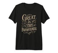 Hymns - Great is Thy Faithfulness - Christian Praise Worship Premium T-Shirt