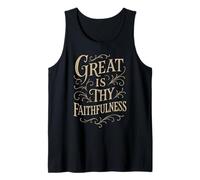 Hymns - Great is Thy Faithfulness - Christian Praise Worship Tank Top