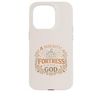 Hymns of Grace: A Mighty Fortress Is Our God - Christian Case for iPhone 15 Pro