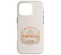 Hymns of Grace: A Mighty Fortress Is Our God - Christian Case for iPhone 16 Pro
