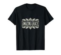 Hymns of Grace Amazing Grace Christian Worship Music Quote Value Graphic T-Shirt