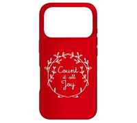 Hymns of Grace Count It All Joy Christian Faith Quote Case for iPhone 17 Pro
