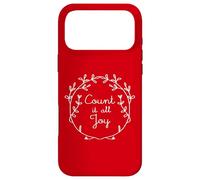 Hymns of Grace Count It All Joy Christian Faith Quote Case for iPhone 17 Pro Max