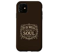 Hymns of Grace: It Is Well With My Soul Christian Worship Case for iPhone 11